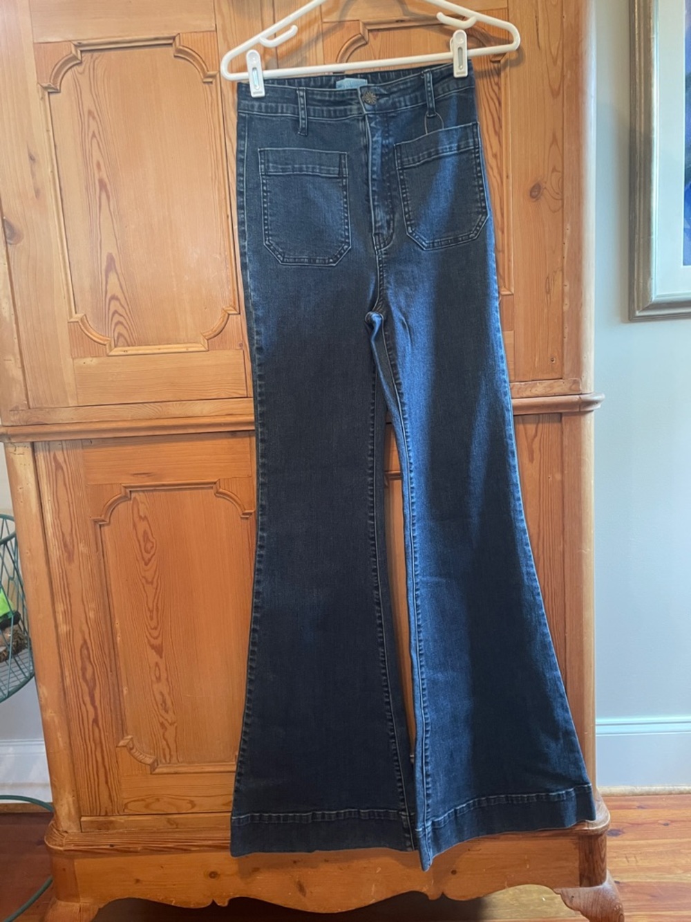 Show Me Your MuMu Dark Blue Flare Jeans